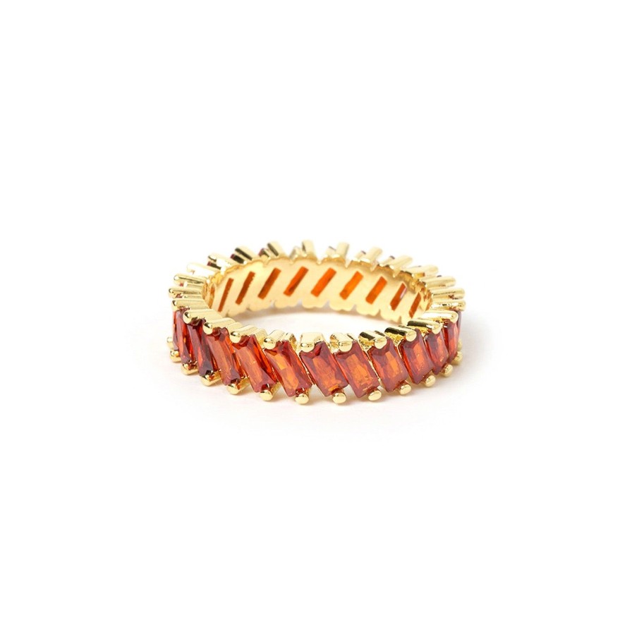 Arms of Eve Emmie Gold Ring - Garnet | Rings