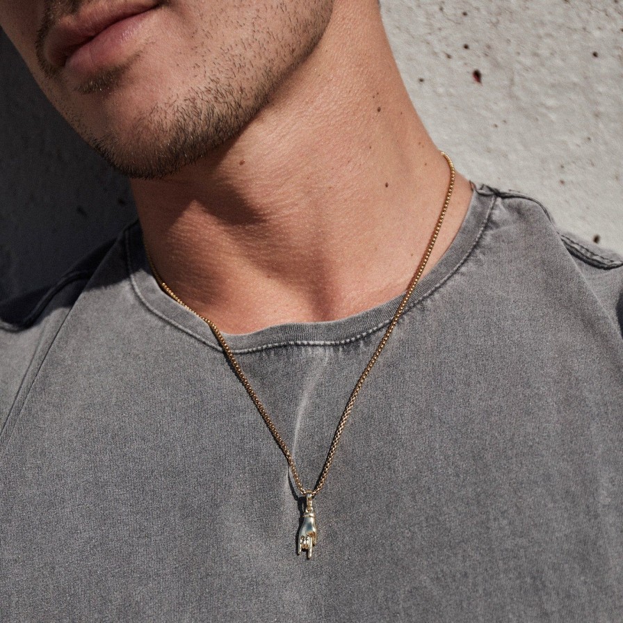 Arms of Eve Mano Men'S Charm Necklace | Aoe Man