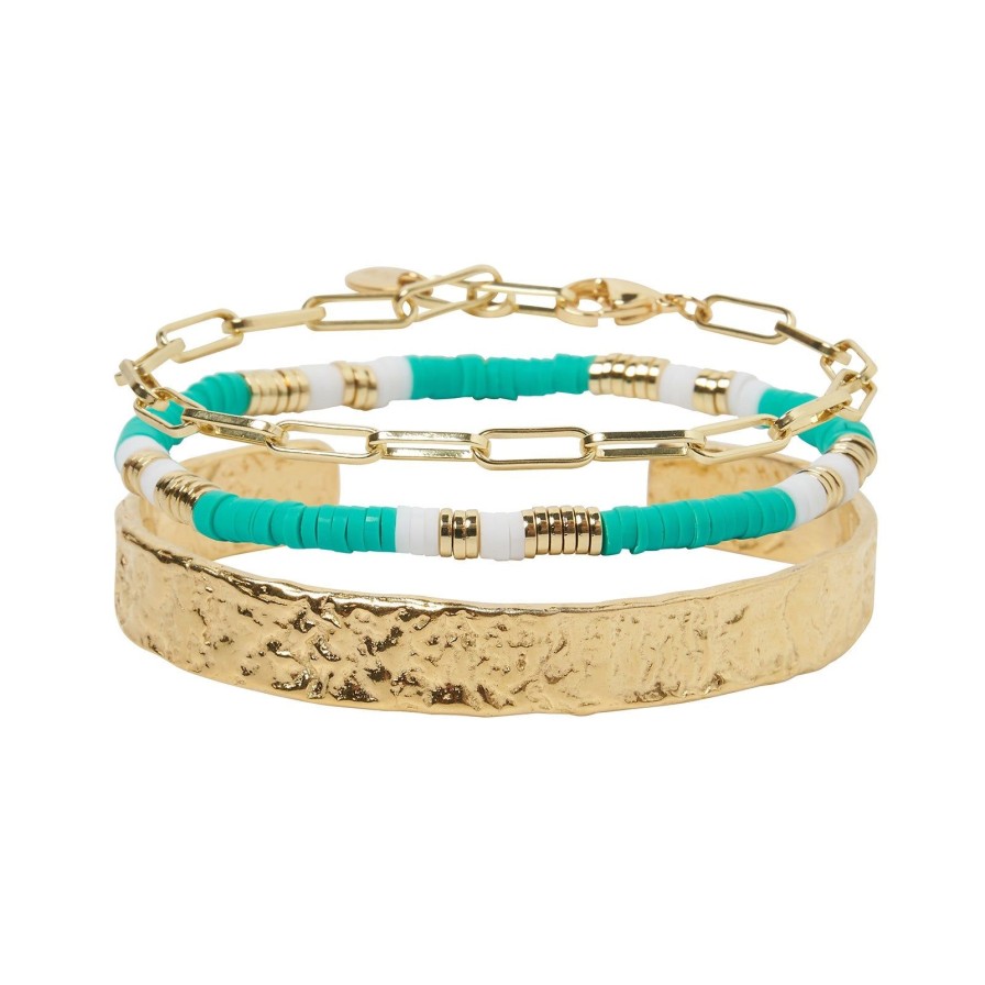 Arms of Eve Savana Bracelet Stack - Ocean | Bracelet Stacks