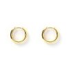 Arms of Eve Jett Gold Hoop Earrings | Earrings