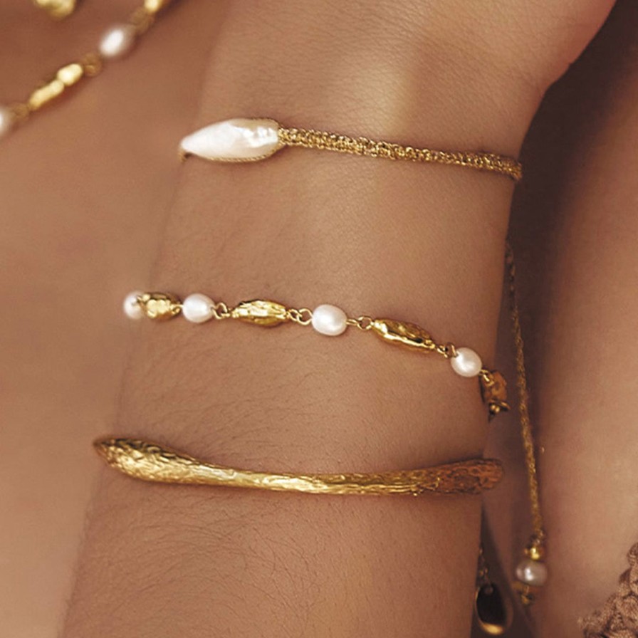 Arms of Eve Mimi Pearl And Gold Bracelet | Bracelets