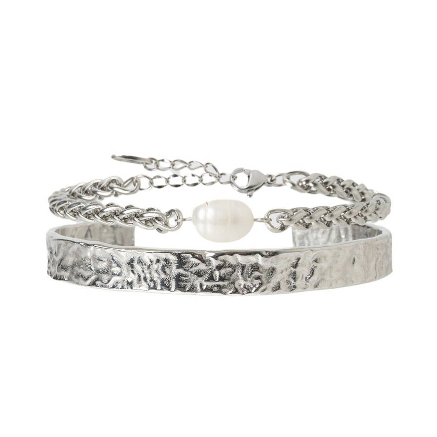 Arms of Eve Mallory Bracelet Stack - Silver | Bracelet Stacks