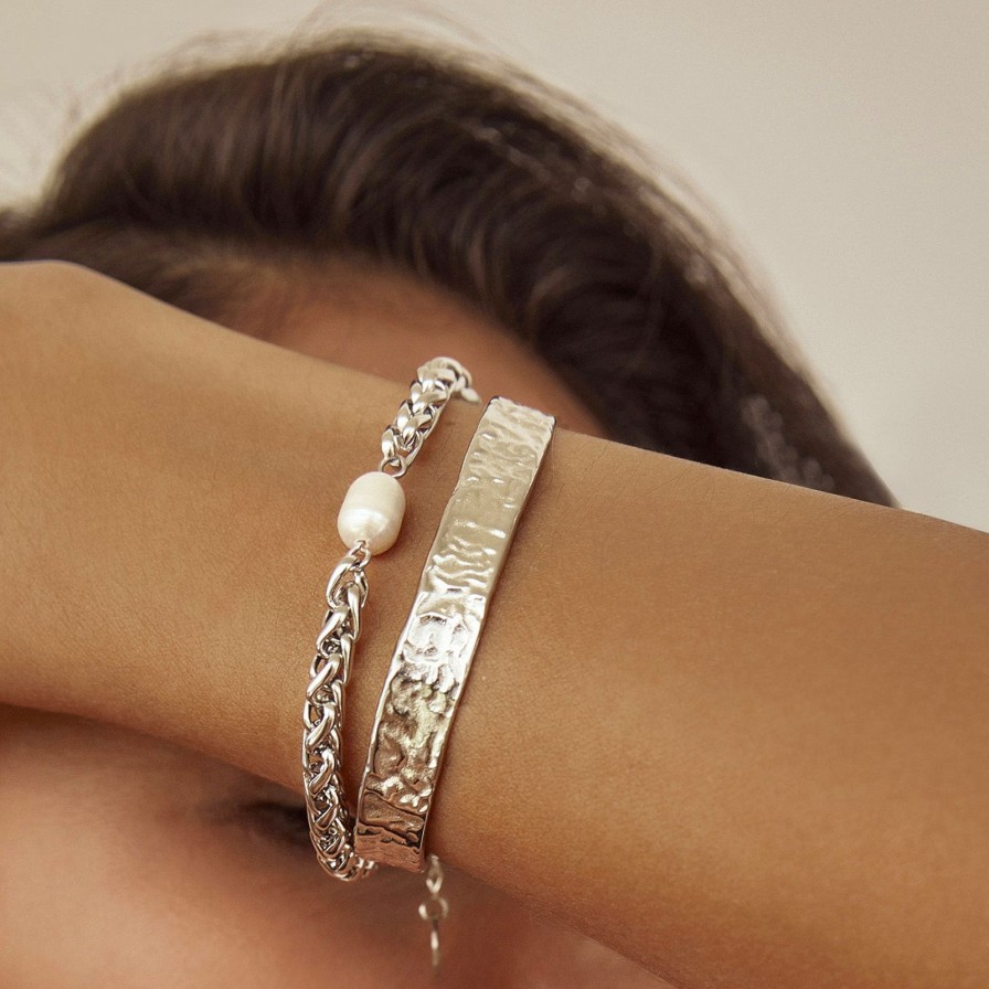 Arms of Eve Mallory Bracelet Stack - Silver | Bracelet Stacks