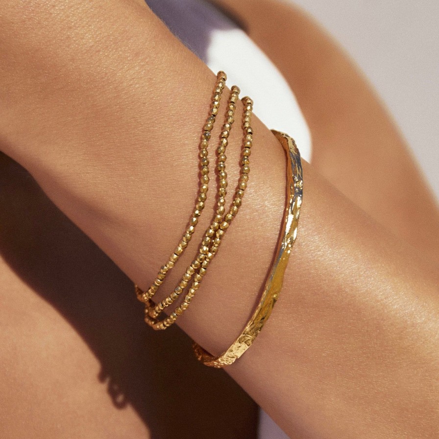 Arms of Eve Birdie Gold Bracelet Stack | Bracelet Stacks