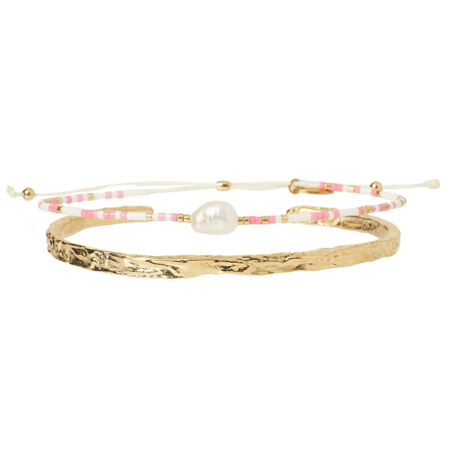 Arms of Eve Summer Bracelet Stack - Pink | Bracelet Stacks