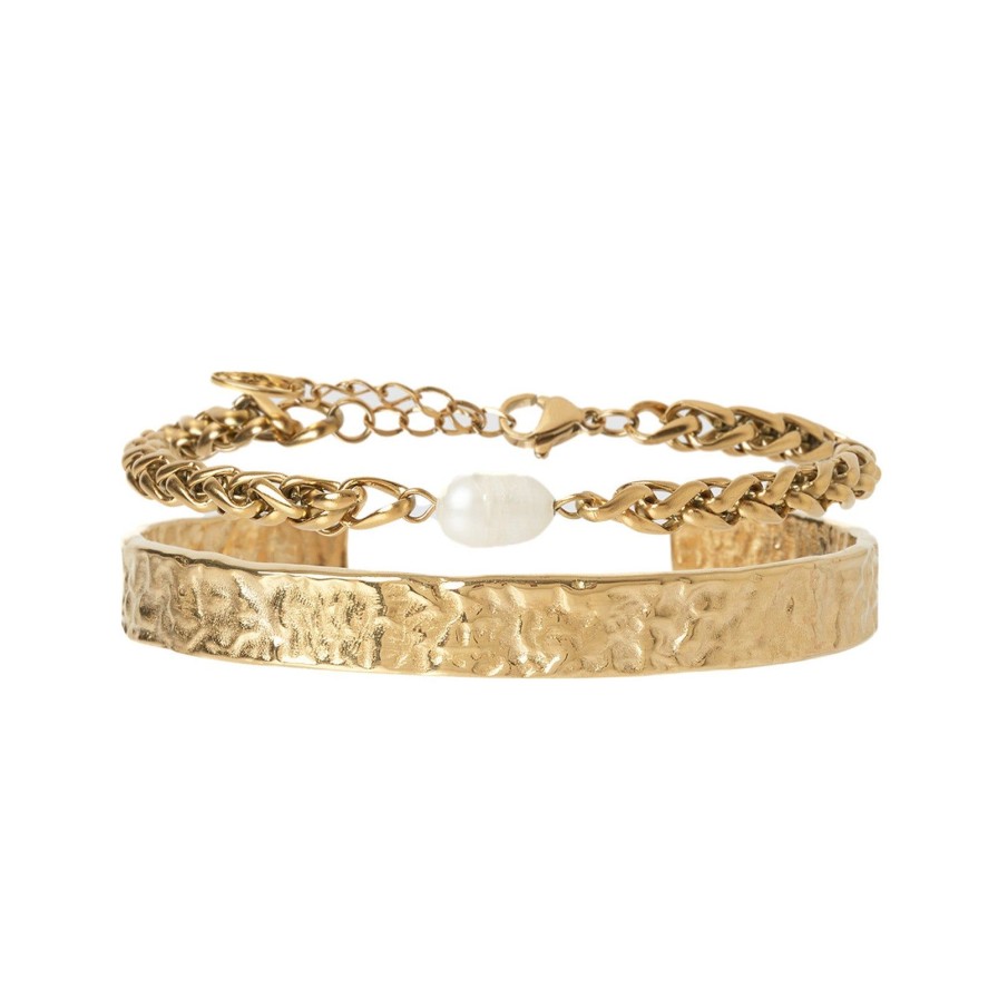 Arms of Eve Mallory Bracelet Stack - Gold | Stacks