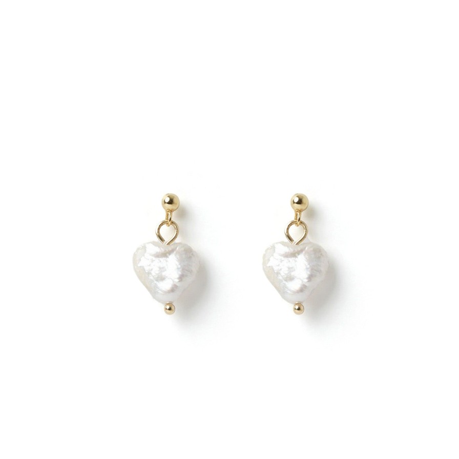 Arms of Eve Lover Gold And Pearl Earrings | Earrings