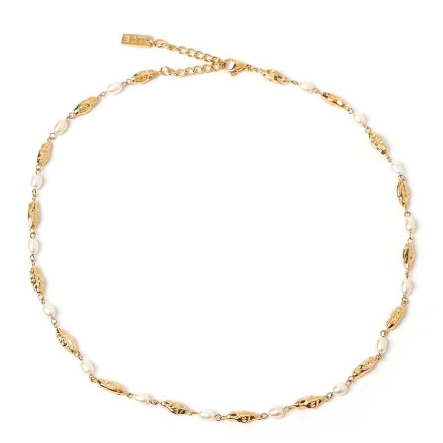 Arms of Eve Mimi Pearl And Gold Necklace | Necklaces