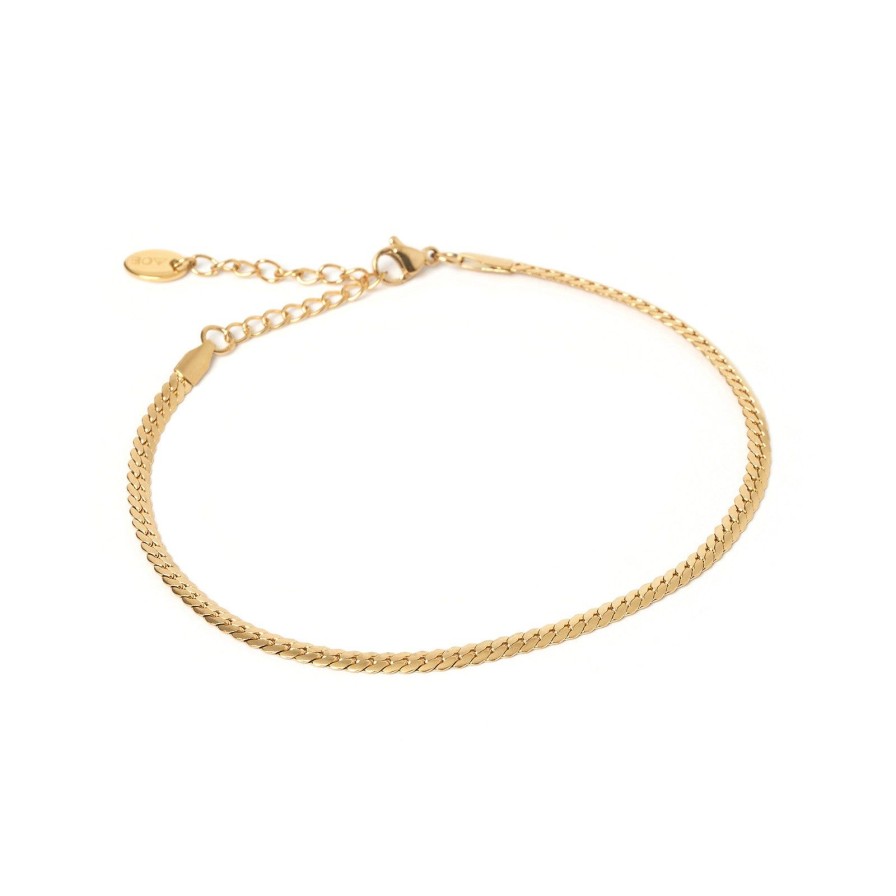 Arms of Eve Dominique Gold Anklet | Anklets