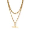 Arms of Eve Marcella Double Stack Gold Necklace | Necklaces