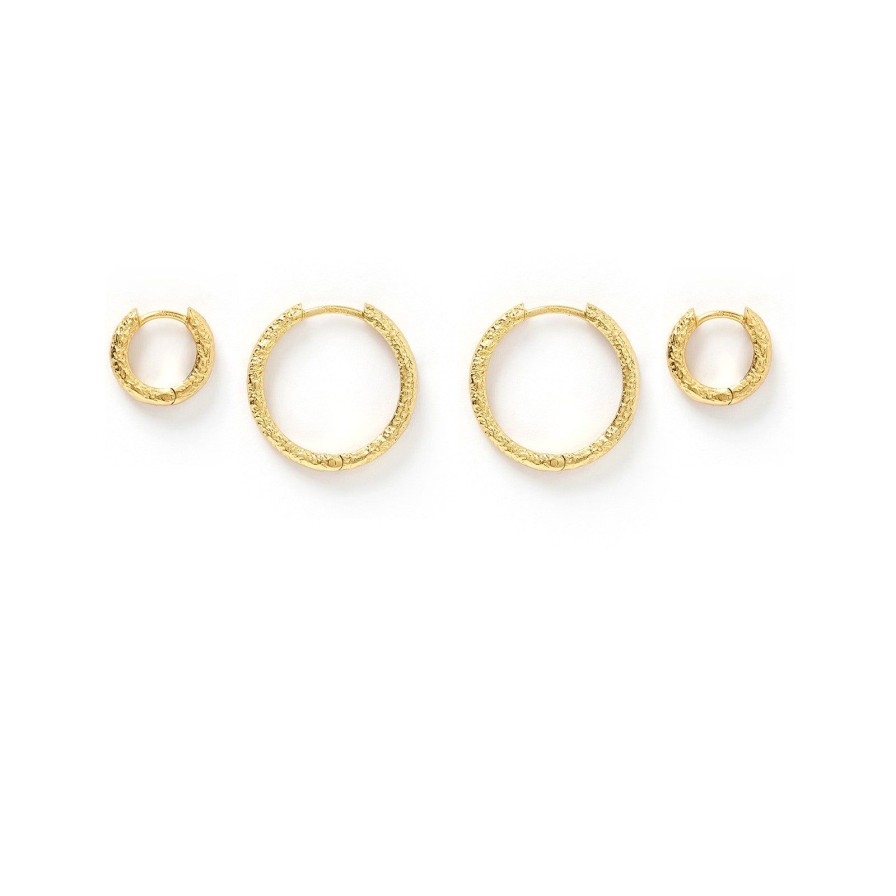 Arms of Eve Little Hoop Earring Stack | Earring Stacks