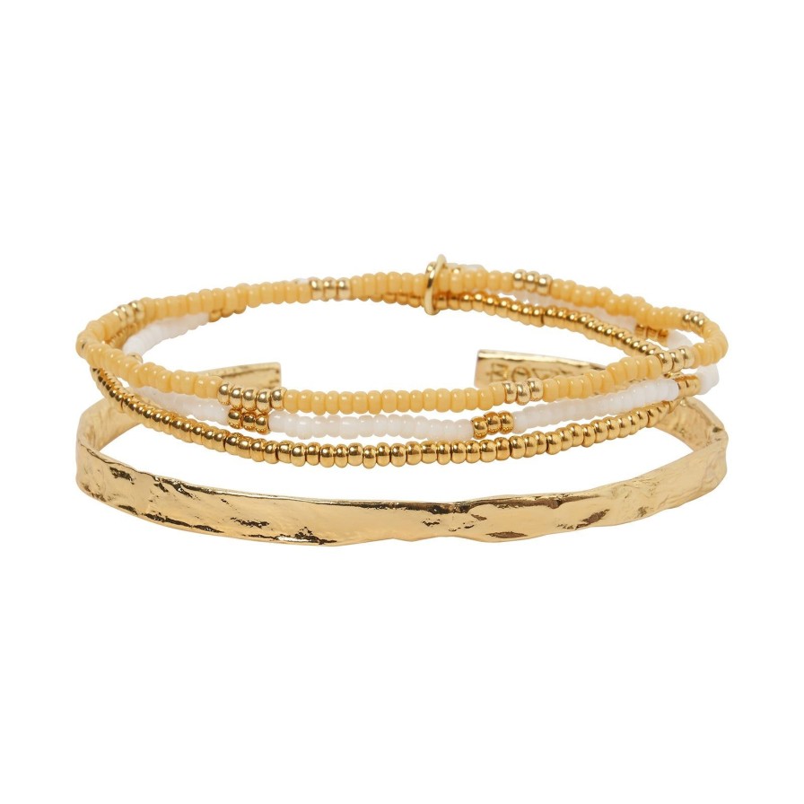 Arms of Eve Sunshine Bracelet Stack - Mango | Bracelet Stacks