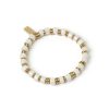 Arms of Eve Skylar Ceramic And Gold Bracelet - Vanilla | Bracelets