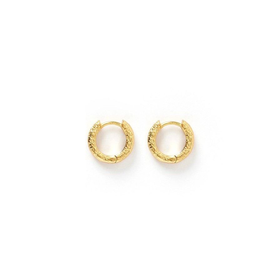 Arms of Eve Luka Gold Huggie Earrings | Earrings