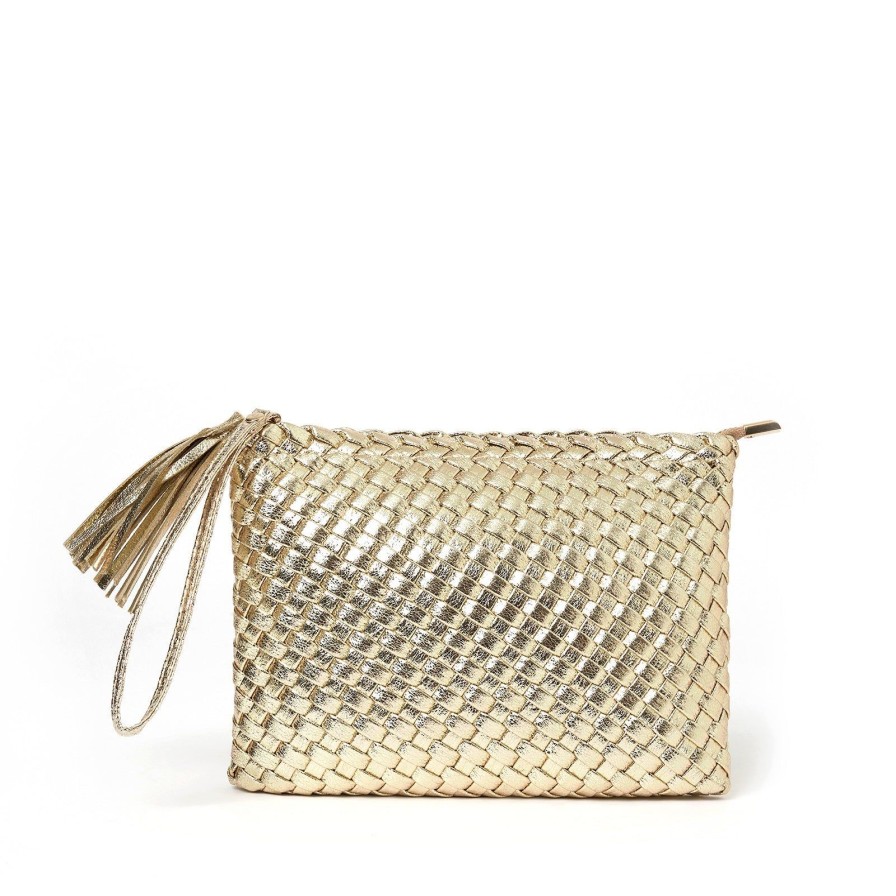 Arms of Eve Lavinia Clutch Bag - Gold | Bags