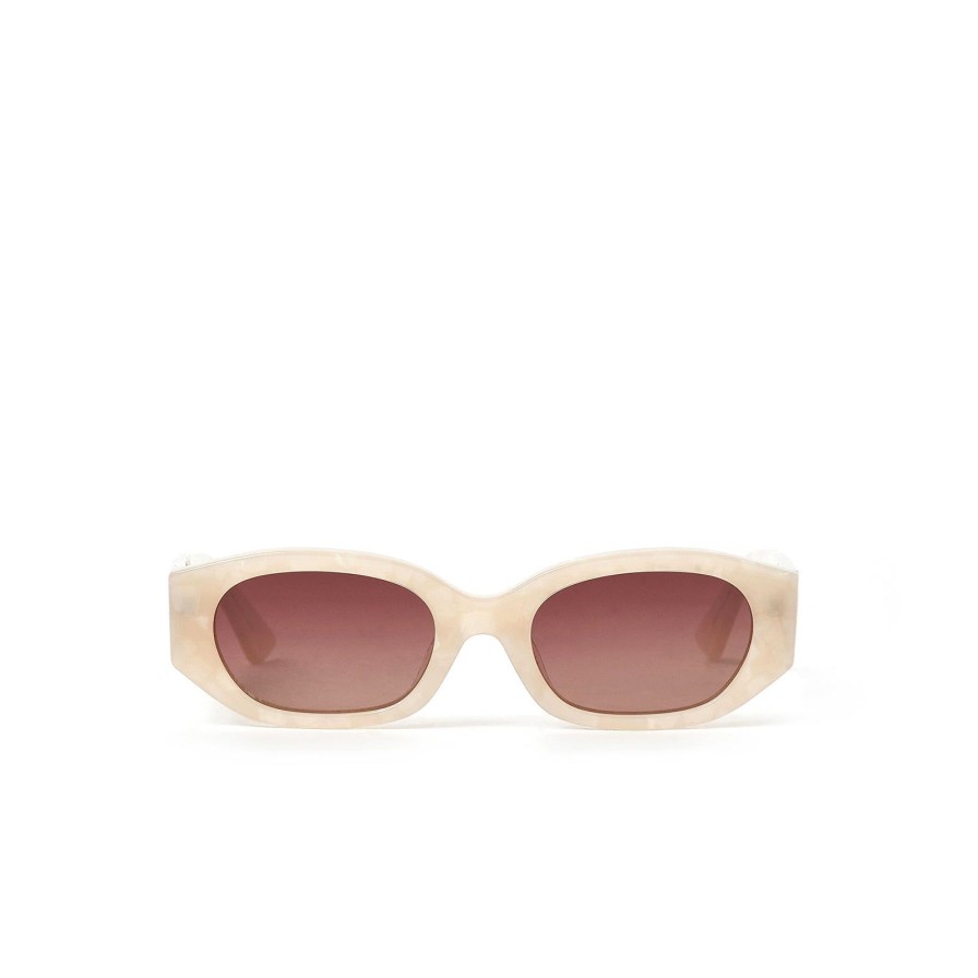 Arms of Eve Hendrix Sunglasses - Cream Marle | Eyewear