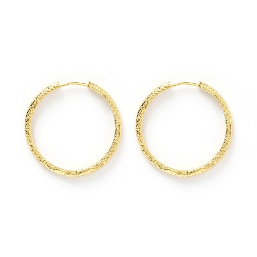 Arms of Eve Sebastian Gold Hoop Earrings | Earrings