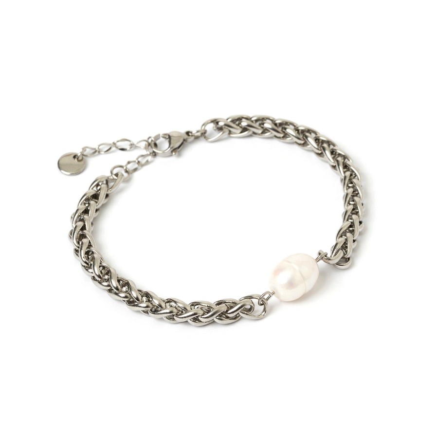 Arms of Eve Mia Pearl And Silver Bracelet | Bracelets