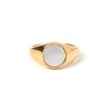 Arms of Eve Amira Gold And Pearl Ring | Rings