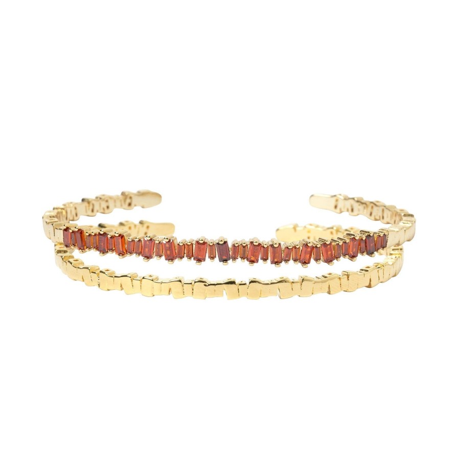 Arms of Eve Tranquil Bracelet Stack - Garnet | Bracelet Stacks