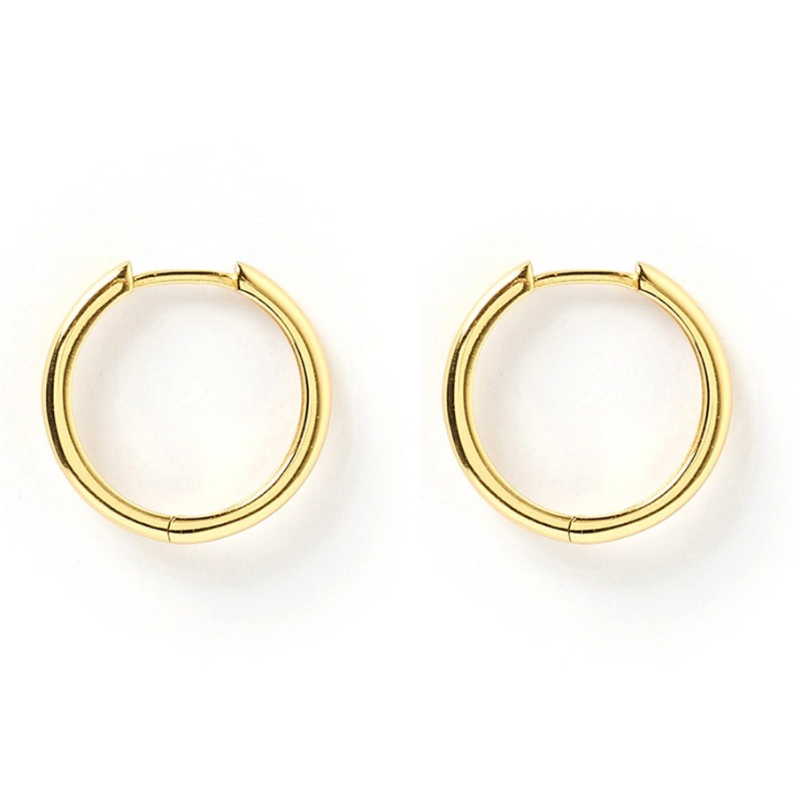 Arms of Eve Scarlet Gold Hoop Earrings | Earrings