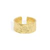 Arms of Eve Eros Gold Textured Ring - Large | Rings