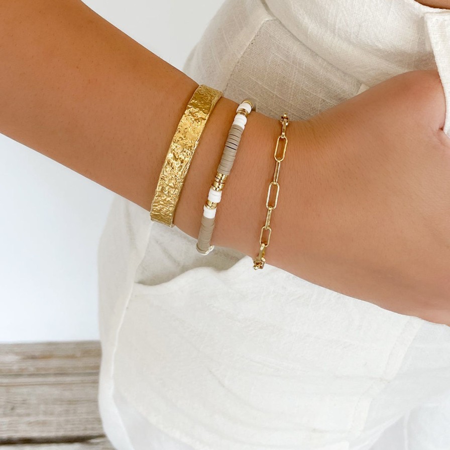 Arms of Eve Savana Bracelet Stack - Latte | Bracelet Stacks